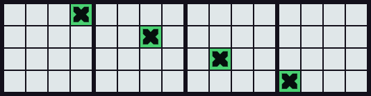 Diagonal floors example