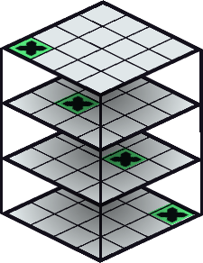 Diagonal 3D example